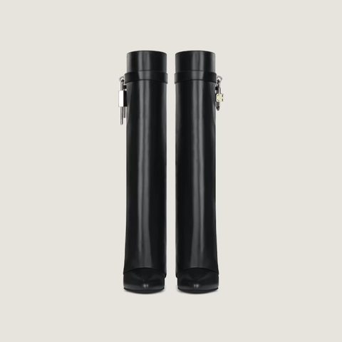 Givenchy Also Available in Wide Fit Shark Lock Boots in Leather - BEAUTY BAR