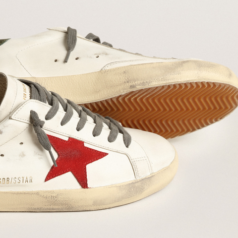 Golden Goose Giày Nam Golden Goose Super-Star 'White'