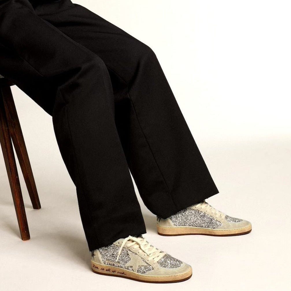 حذاء Golden Goose Glitter Ball Star 4