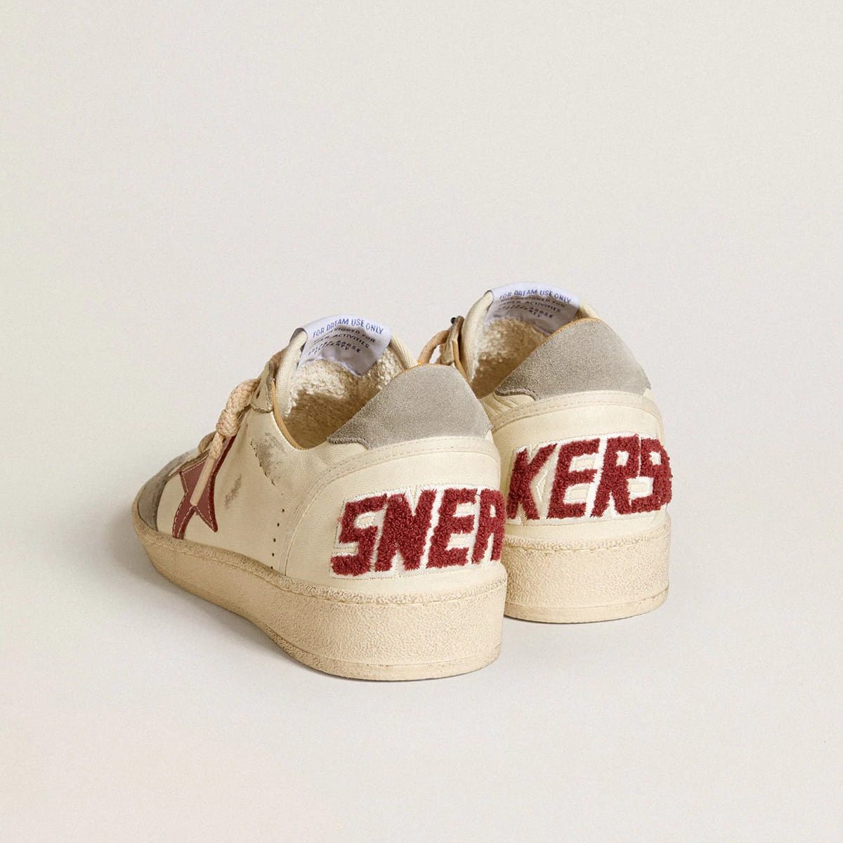 Golden Goose In Nappa With Leather Star And Silver Suede 4