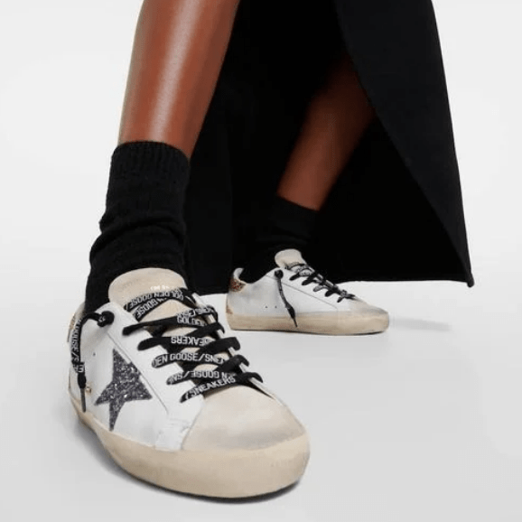 Golden Goose Super-Star Glitter Sneakers 5