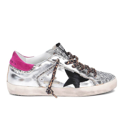 Golden Goose Superstar Seather Sneakers - BEAUTY BAR