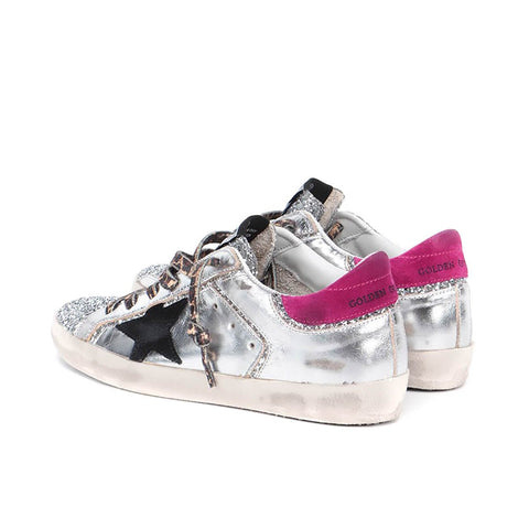 Golden Goose Superstar Seather Sneakers - BEAUTY BAR