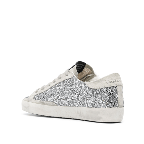 Golden Goose Tenis Super - Star Silver Gillter - BEAUTY BAR