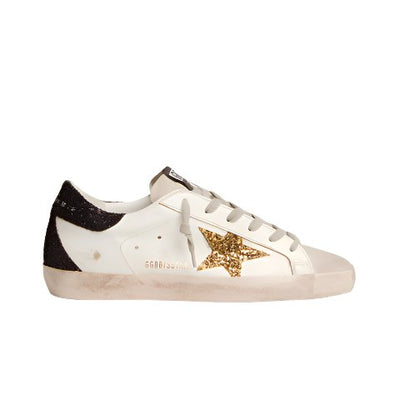 Golden Goose White Leather Sneakers For Women Low Top