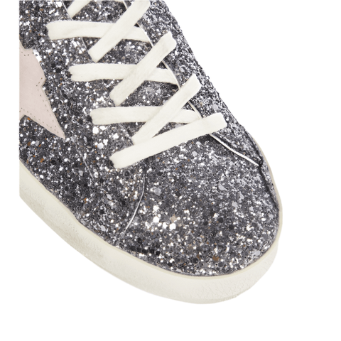 Golden Goose Women's Metallic Super - Star Glitter Sneakers - BEAUTY BAR