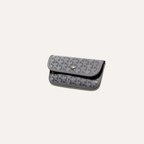 Goyard Saint Louis MM Bag Tote With Pochette Grey - BEAUTY BAR