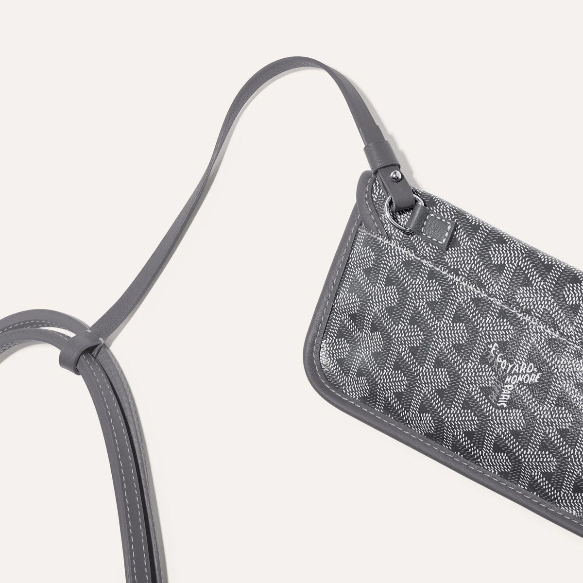 Goyard Saint Louis MM Bag Tote With Pochette Grey 5
