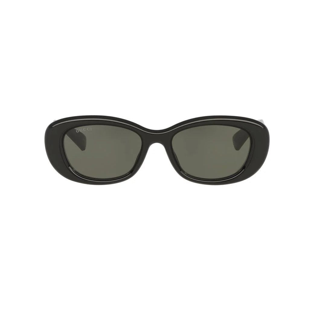 Gucci Bold Oval Sunglasses With Gold Double G Logo 3