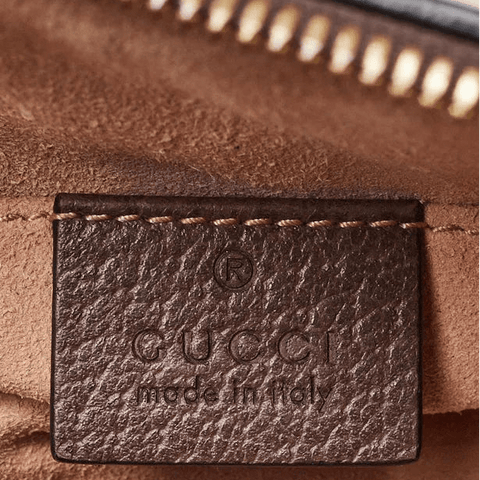 Gucci Coated Canvas And Leather Small Ophidia Boston Bag - BEAUTY BAR