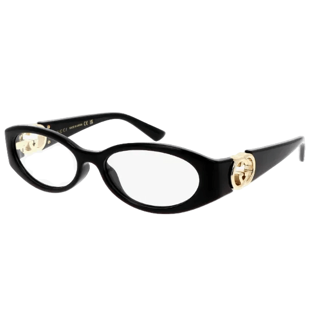 Gucci Eyeglasses With Gold Gg Logo 2