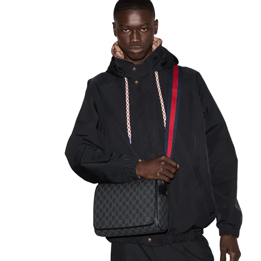 Gucci GG Black Medium Crossbody Bag 3