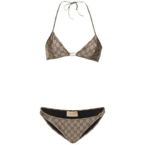 Gucci GG Halterneck Bikini - BEAUTY BAR