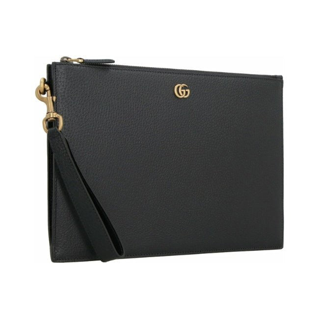 Gucci GG Marmont Full-Grain Leather Pouch 2
