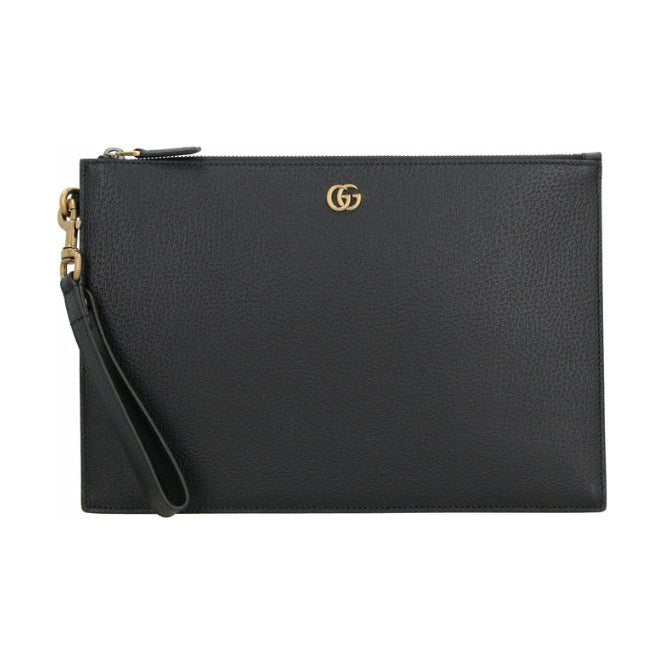 Gucci GG Marmont Full-Grain Leather Pouch 4