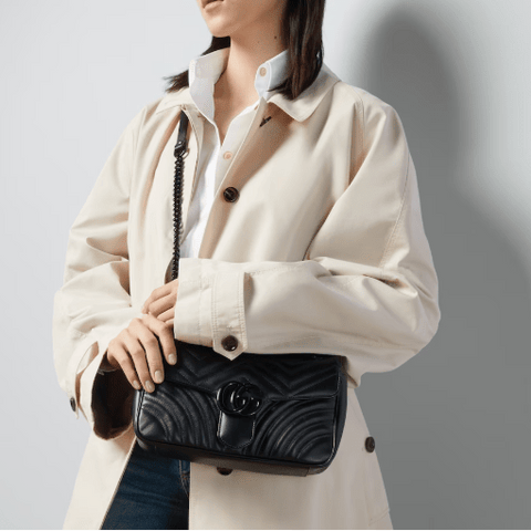 Gucci GG Marmont Medium Shoulder Bag - BEAUTY BAR