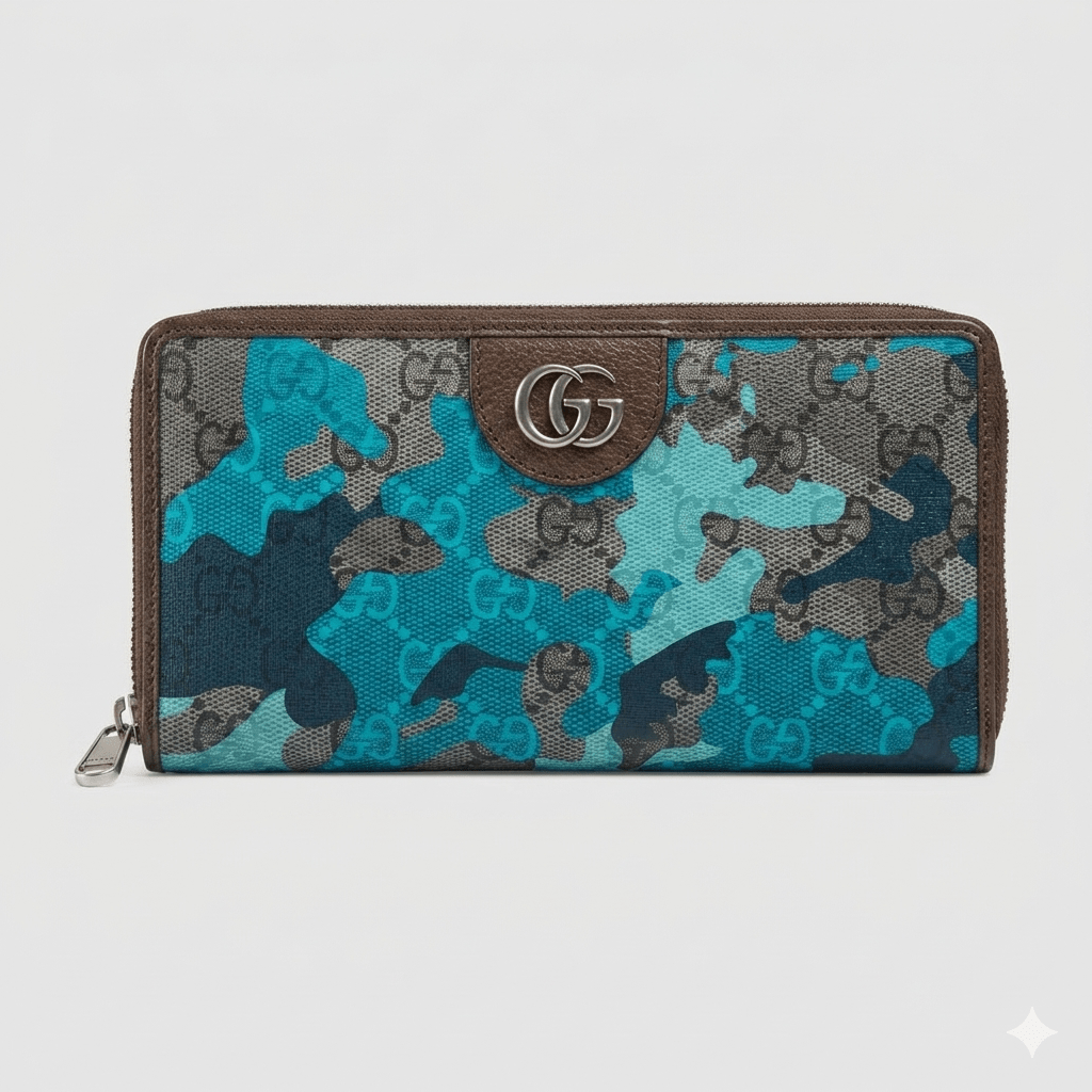 Gucci GG Zip-Around Wallet Canvas 1