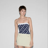 Gucci Horsebit Print Sparkling Jersey Swimsuit