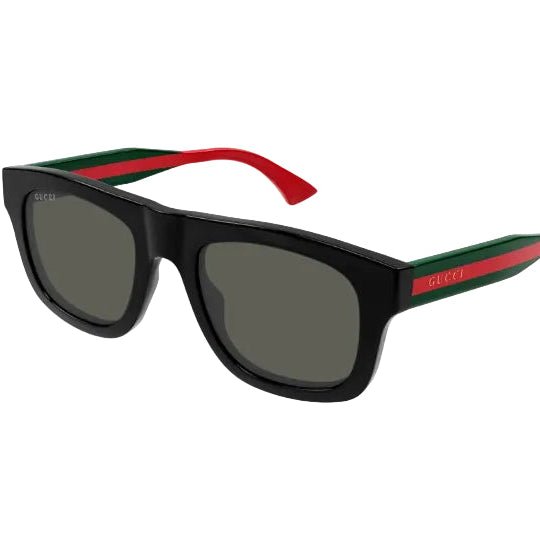 Gucci Iconic Web Stripe Square Sunglasses 2