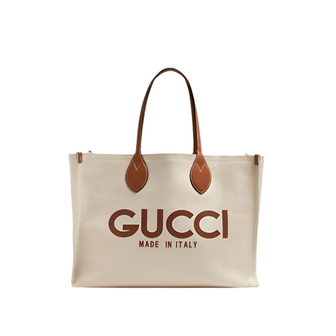 Gucci Logo Canvas Tote Bag Women - BEAUTY BAR