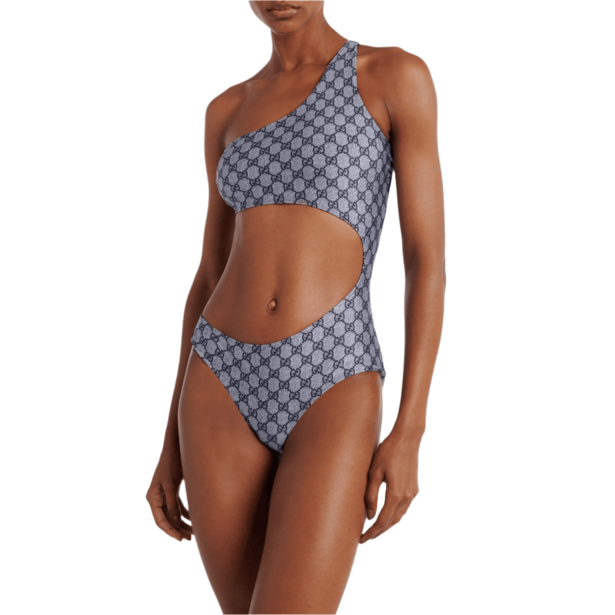 Gucci One Shoulder Swimsuit - Women 3