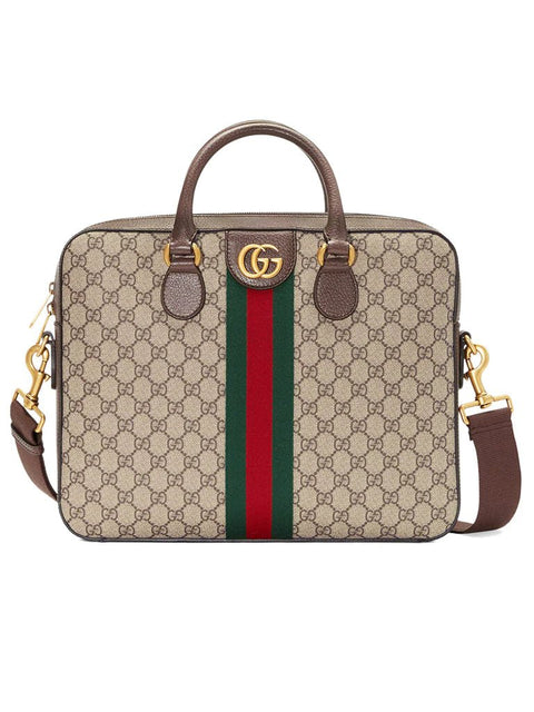Gucci Ophidia GG Supreme Briefcase - BEAUTY BAR