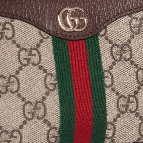 Gucci Ophidia Mini Canvas Shoulder Bag with GG Logo Print - BEAUTY BAR