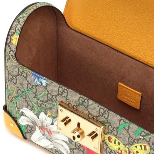 Gucci Sac Avec Anse En Bambou "Flora Gg Supreme" Femme 4