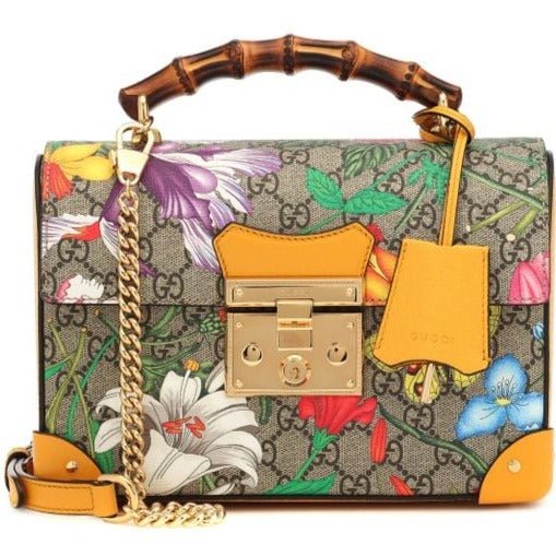 Gucci Sac Avec Anse En Bambou "Flora Gg Supreme" Femme 3