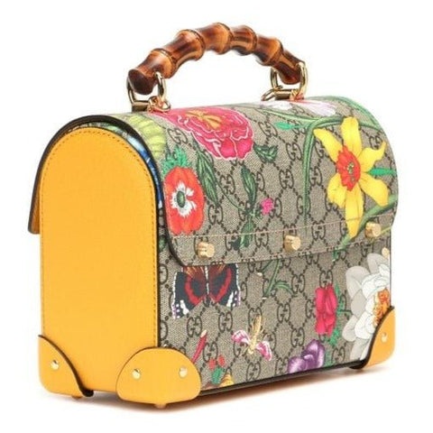 Gucci Sac Avec Anse En Bambou "Flora Gg Supreme" Femme - BEAUTY BAR