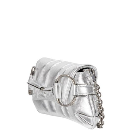 Gucci Small Leather Horsebit Chain Shoulder Bag - BEAUTY BAR