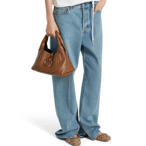 Gucci Softbit Maxi Brown Shoulder Bag - BEAUTY BAR
