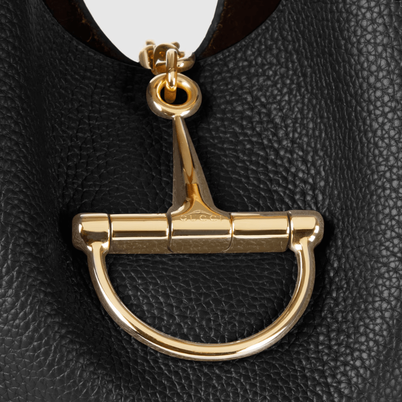 Gucci Softbit Maxi Shoulder Bag Black 5