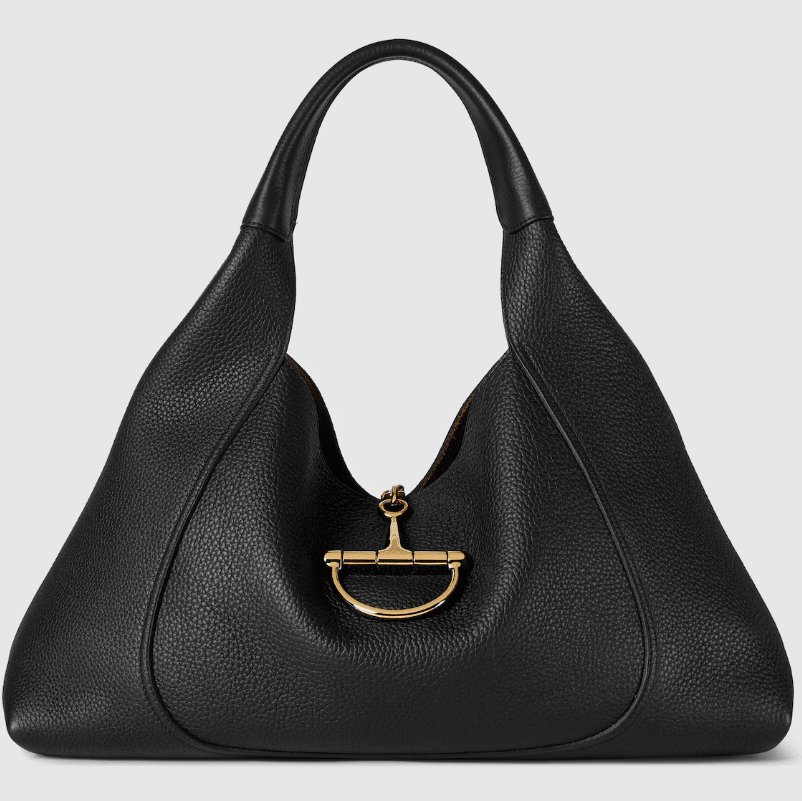Gucci Softbit Maxi Shoulder Bag Black 1