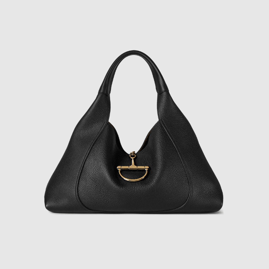 Gucci Softbit Maxi Shoulder Bag Black 1