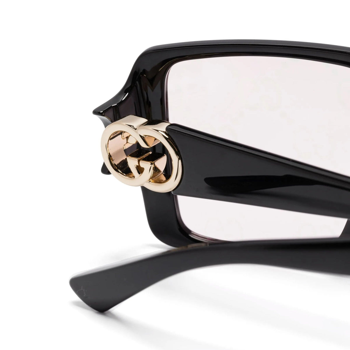 Gucci Square Sunglasses with Interlocking G And Monogram Lenses 2