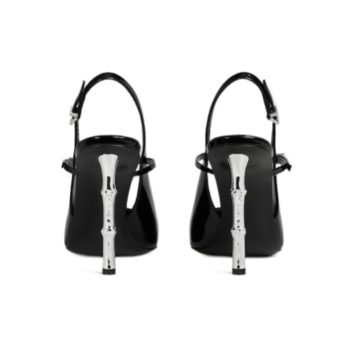 Gucci Stiletto Heel Pumps – Bamboo Detail Black - BEAUTY BAR