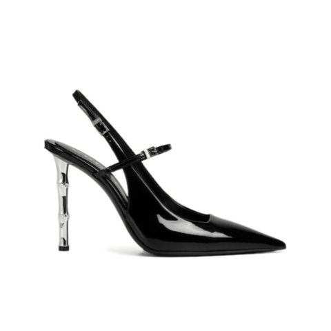 Gucci Stiletto Heel Pumps – Bamboo Detail Black - BEAUTY BAR