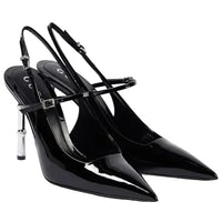 Gucci Stiletto Heel Pumps – Bamboo Detail Black