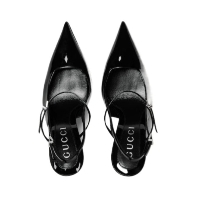Gucci Stiletto Heel Pumps – Bamboo Detail Black 2