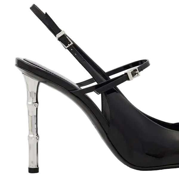 Gucci Stiletto Heel Pumps – Bamboo Detail Black 4