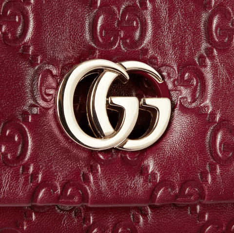 Gucci Women's GG Milano GG Leather Mini Bag - BEAUTY BAR