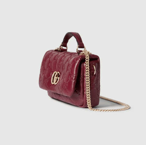 Gucci Women's GG Milano GG Leather Mini Bag - BEAUTY BAR