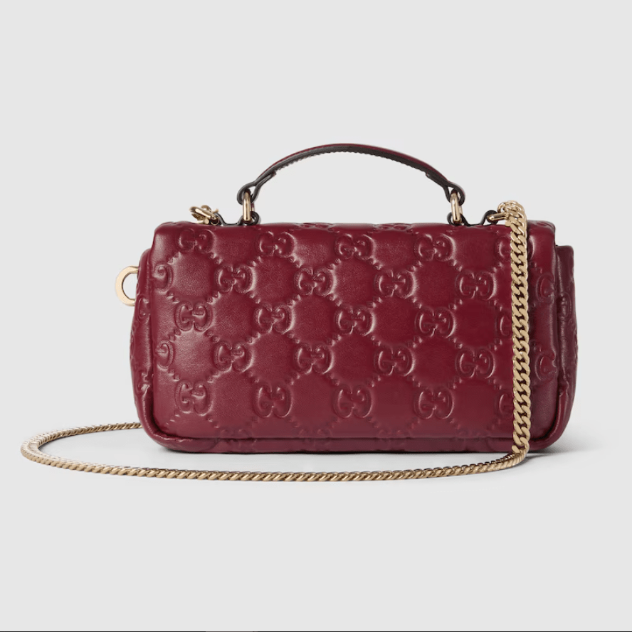 Gucci GG Milano GG Leather Mini Bag 7