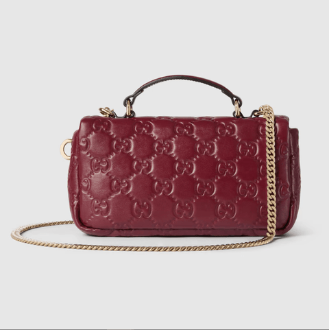 Gucci Women's GG Milano GG Leather Mini Bag - BEAUTY BAR
