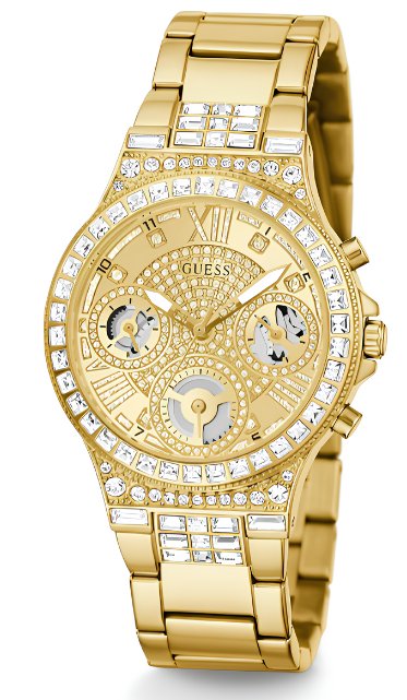 Guess Ladies Gold Tone Multi-function Watch - BEAUTY BAR