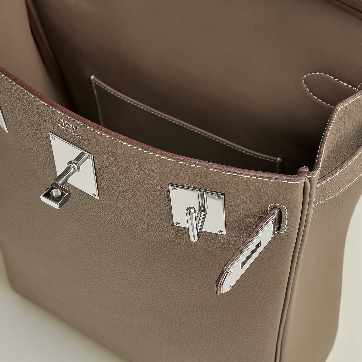 Hermès Hac A Dos PM Backpack Khaki 3