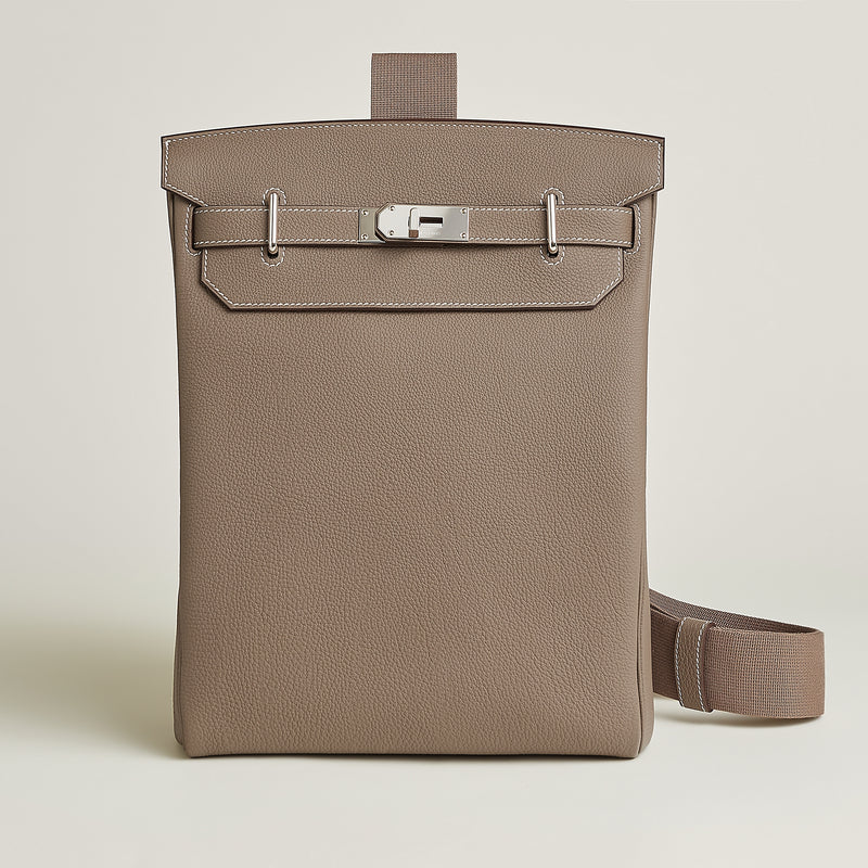 Hermès Hac A Dos PM Backpack Khaki