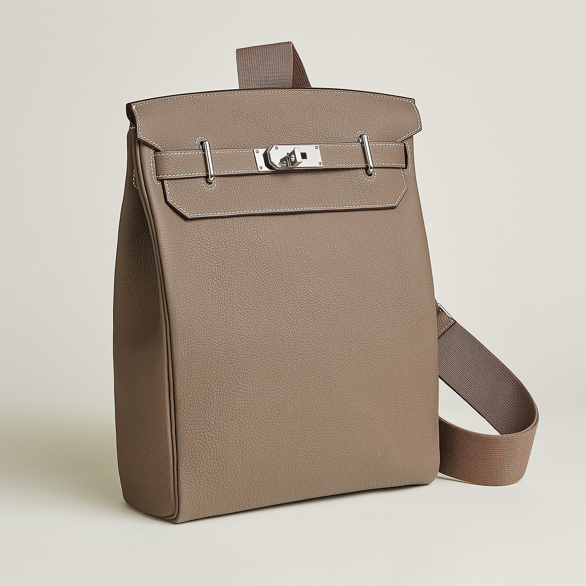 Hermès Hac A Dos PM Backpack Khaki 2