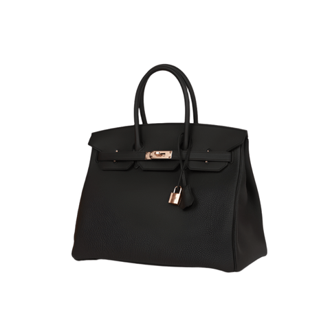 Hermès Birkin 35 Black Togo Gold Hardware - BEAUTY BAR